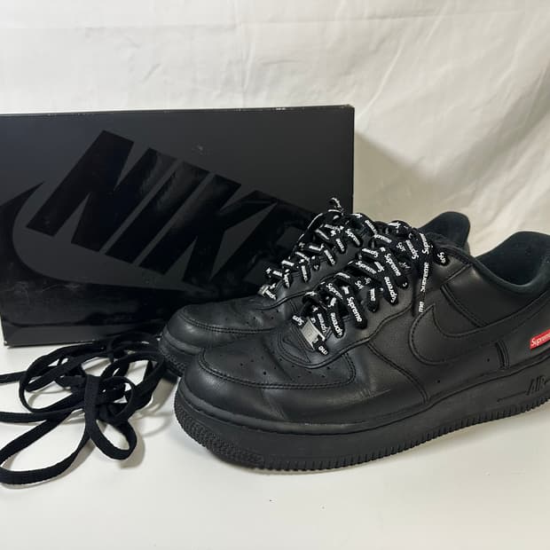 슈프림 나이키 에어포스 블랙 (265)