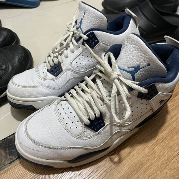 조던 4 레트로 콜롬비아 블루화이트 275