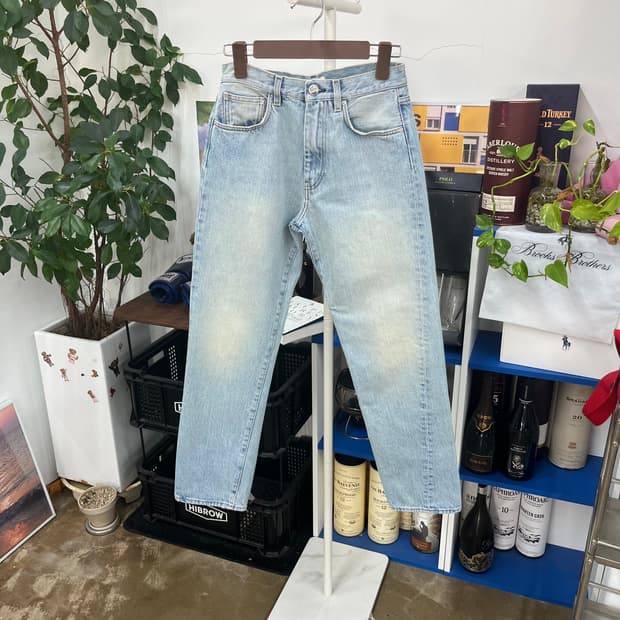 토템 트위스트 데님 팬츠 25