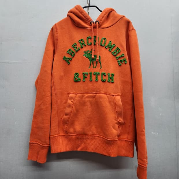 아베크롬비 스펠아웃 로고 후드티 M(L)