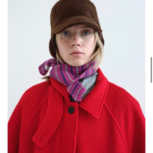 엔조블루스 퍼플 목도리