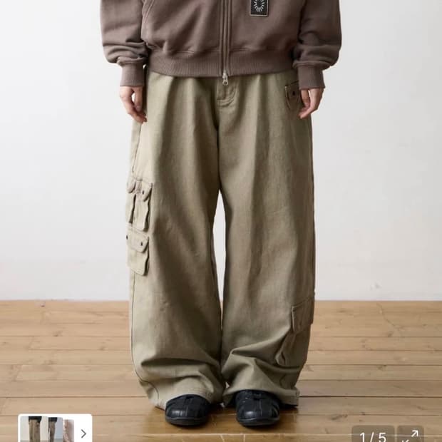 더콜디 카고팬츠 L