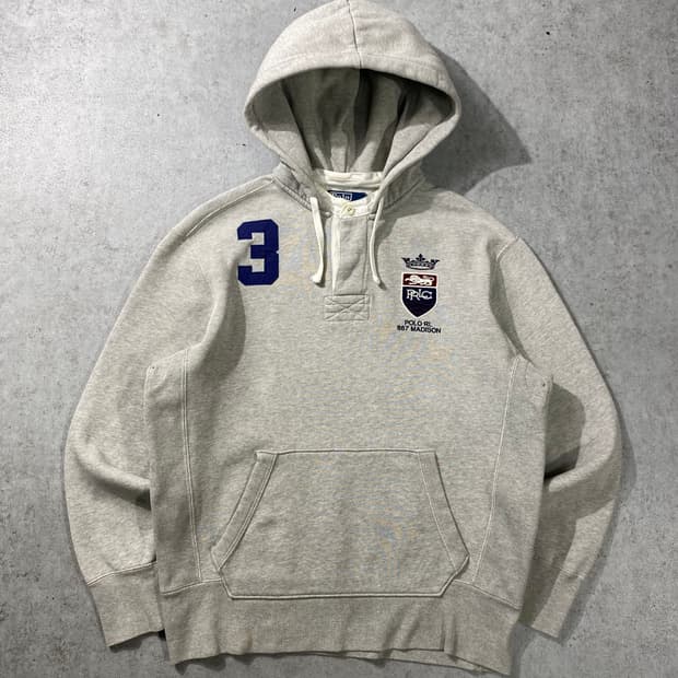 [L] 00s Polo 폴로랄프로렌 헨리넥 버튼 후디