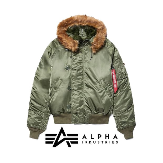 (구매) 알파인더스트리 n2b 카키 (L)