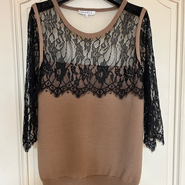 산드로 캐시미어 니트