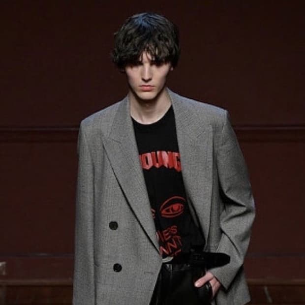 우영미 18FW 메인 체크 셋업 자켓 48