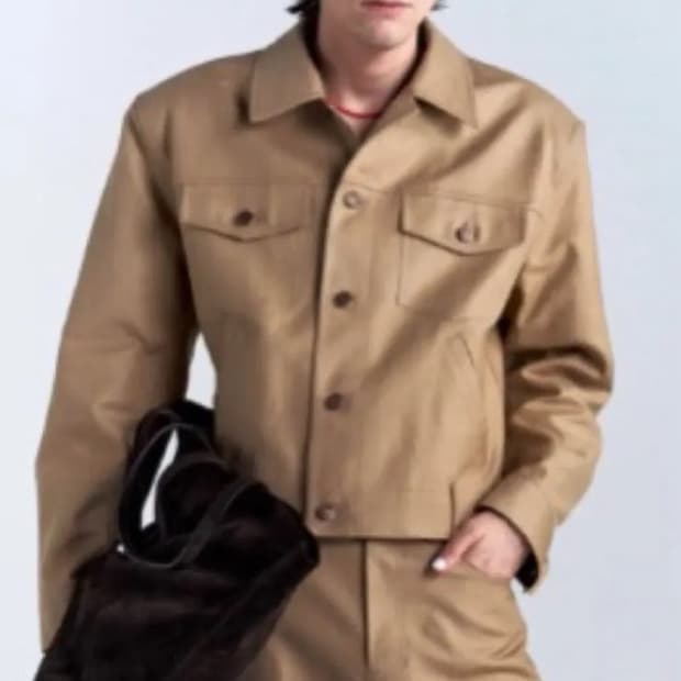 M)노이스 트러커 워크자켓 베이지