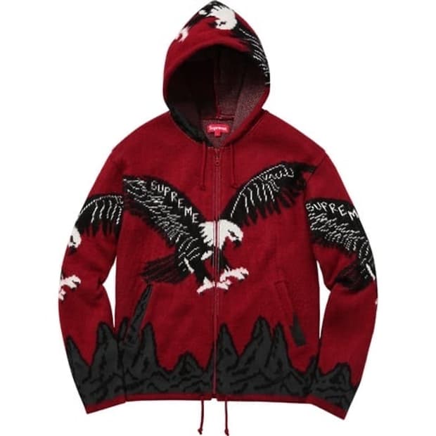 슈프림 독수리 후드집업