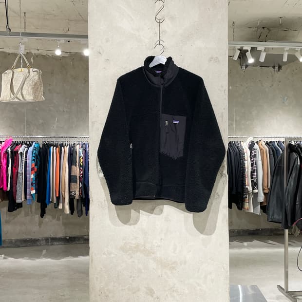 파타고니아 블랙 클래식 레트로-X 플리스