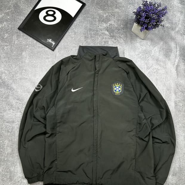 nike Vintage Brazil Football Jacket