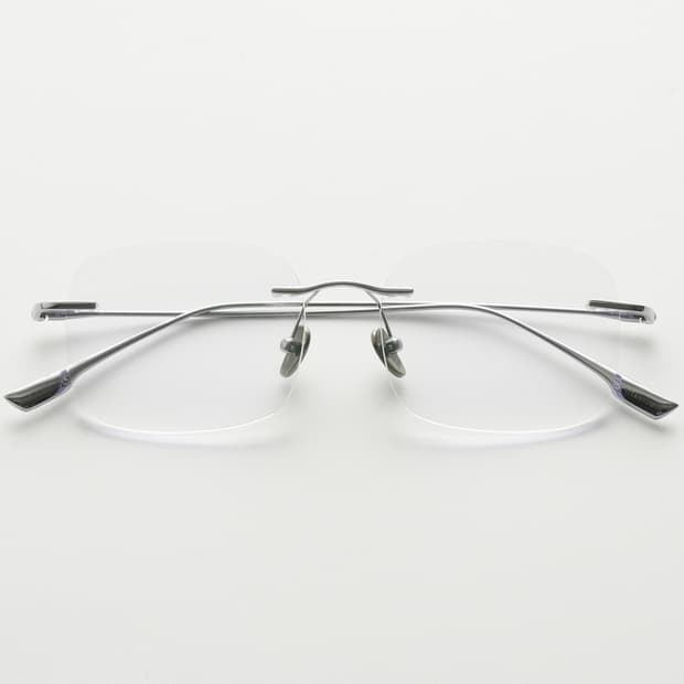 세미콜론 아이웨어 줄리엔 실버 무테 블루라이트 안경