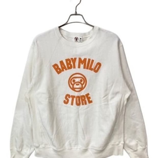 베이프 마일로 긴팔 티셔츠