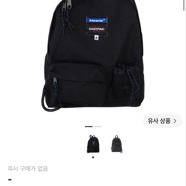 아더에러 이스트팩 백팩