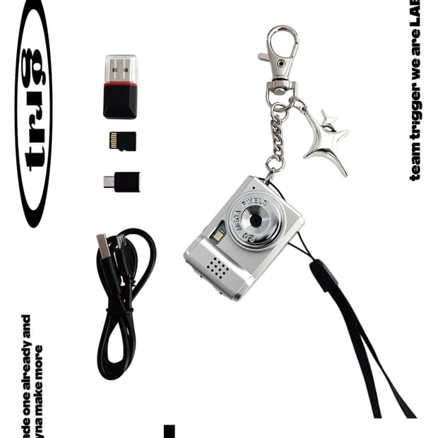 Celebrity Mini Cam Keyring📷✨