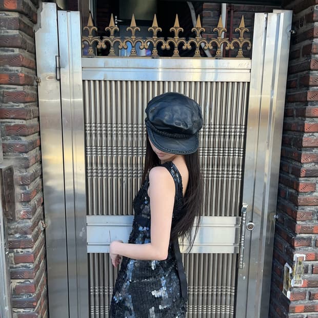 스팽글 미니 드레스