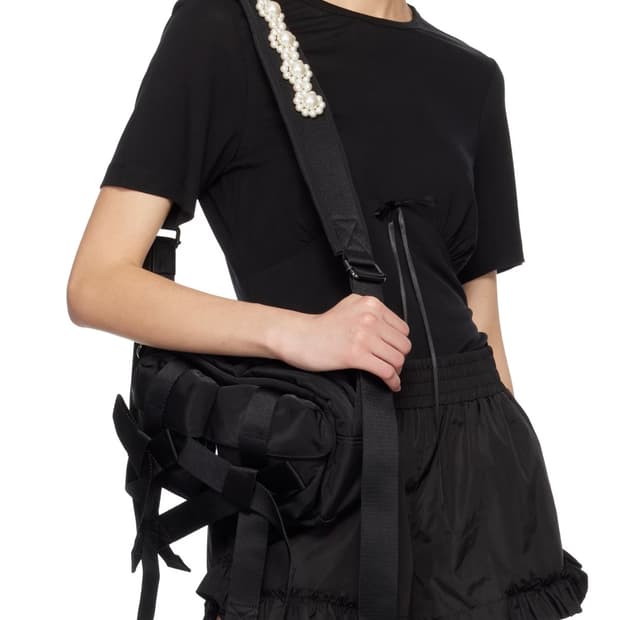 시몬로샤 진주 크로스백 새상품