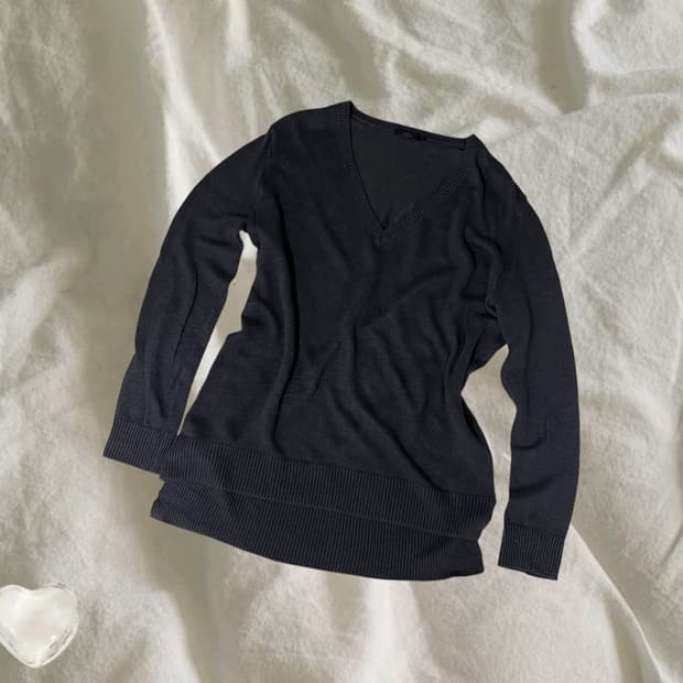 Cos . 린넨 시스루 롱슬리브