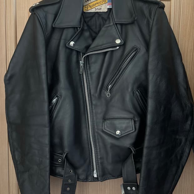 90‘s Schott NYC Perfecto618 USA 쇼트퍼펙토 36