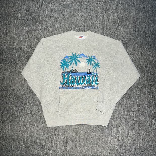 90s Hanes made in U.S.A 빈티지 스웻셔츠 L
