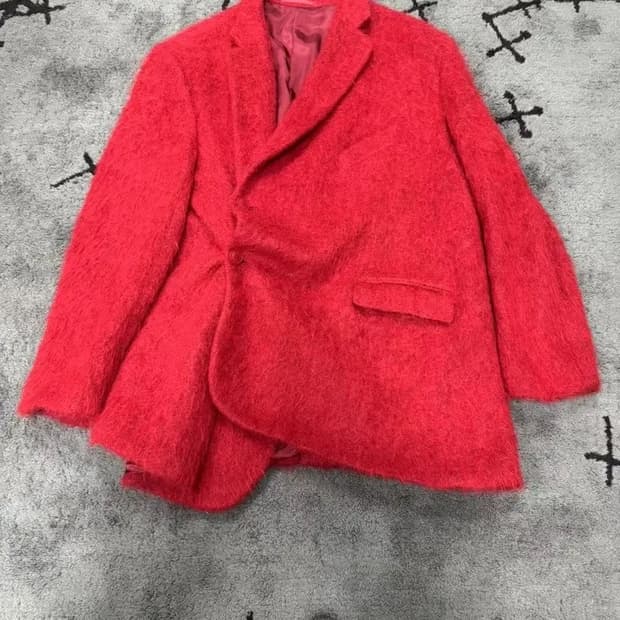 (48) 마틴 로즈 21aw 트위스트 모헤어 블레이저