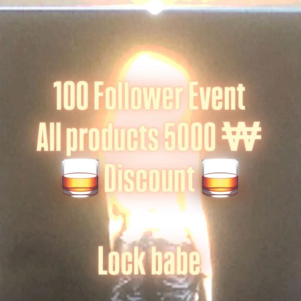 Insta follower SALE EVENT 🥃