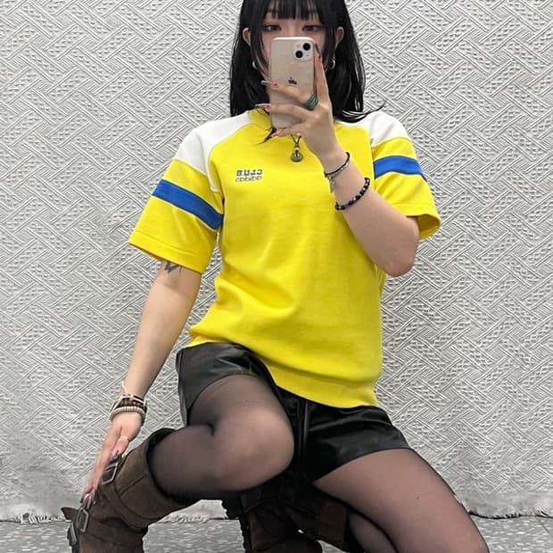 아디다스 클럽 올드스쿨 레트로 져지 반팔 맨투맨 90 C11598
