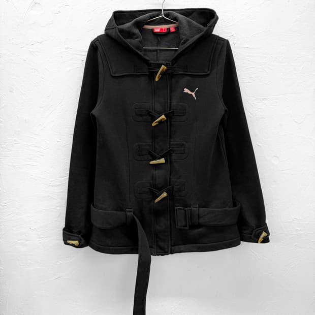 puma 더플 후드집업