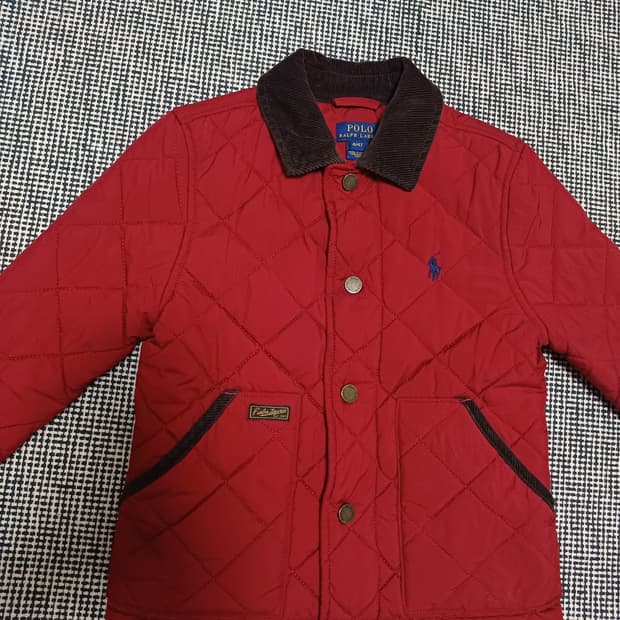 폴로 랄프로렌 키즈 퀼팅 자켓 (4/4T)