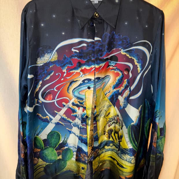 Casablanca 카사블랑카 실크 셔츠 M