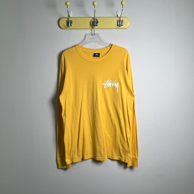 Stussy 스투시 베이직 로고 롱슬리브 M