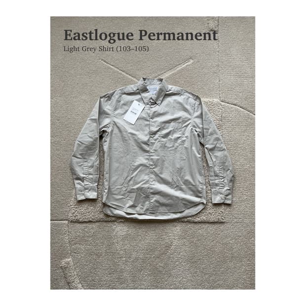 이스트로그 펄머넌트 라이트 그레이 셔츠 (103-105)