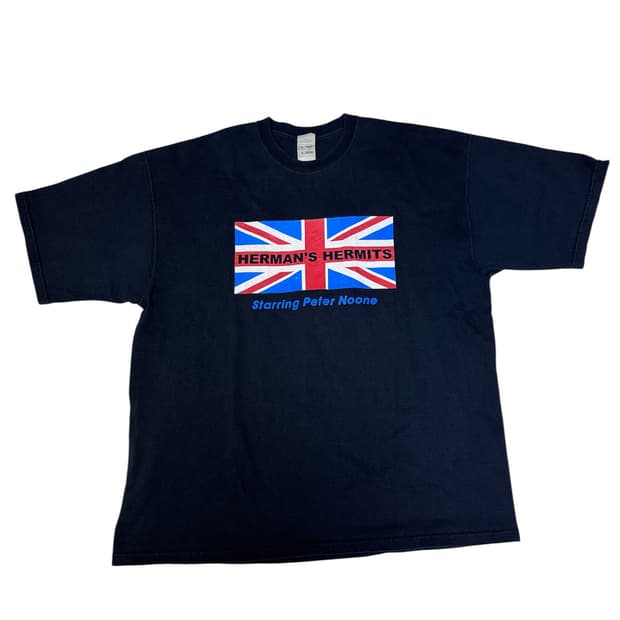 빈티지 00s 허만스 허밋 HERMANS HERMITS 티셔츠 2XL
