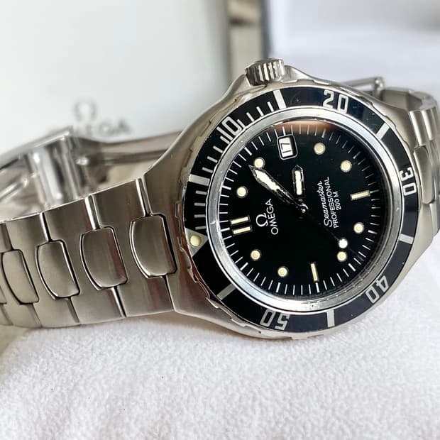 오메가 씨마스터 프로페셔널 200M 쿼츠 프리본드 36MM 미듐