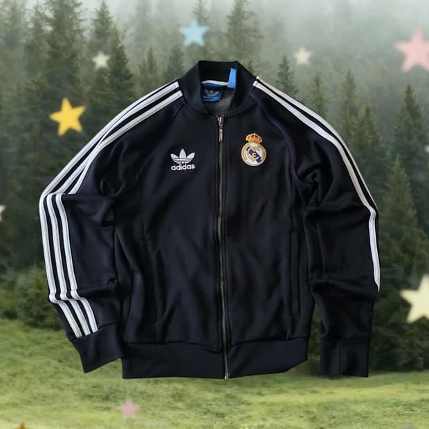 S 아디다스 레알마드리드 트랙탑 져지