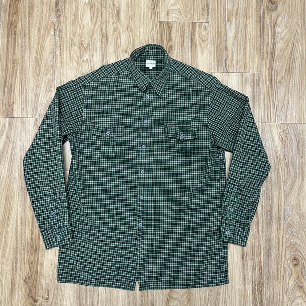 캘빈클라인 포켓 체크 셔츠 105