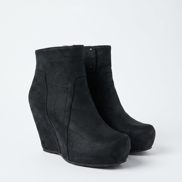 릭오웬스 웨지 앵클 부츠