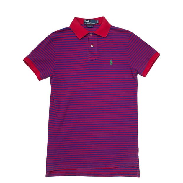 POLO BY RALPH LAUREN 레드+블루 스트라이프 PK S