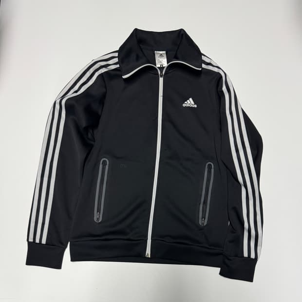 아디다스 기능성 트레이닝 삼선 져지 트랙탑 M