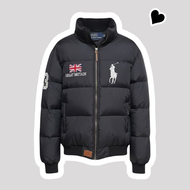 폴로 랄프로렌 빅폴로니 브리튼 패딩