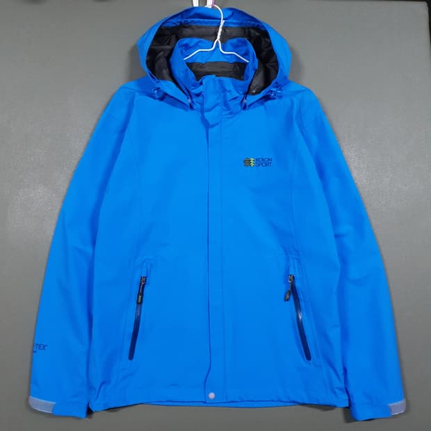 M) 코오롱스포츠 고어텍스 팩라이트쉘 고급 바람막이 투웨이 마운틴 자켓