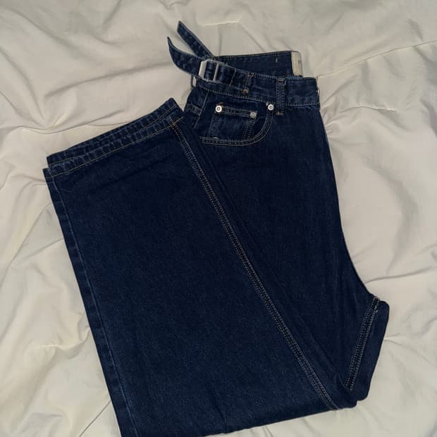  [PLZPROJECT] SIDE ADJUST BOYFIT DENIM