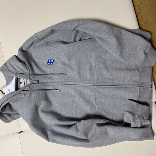 아더에러 후드집업 TRS 01 그레이 새상품급