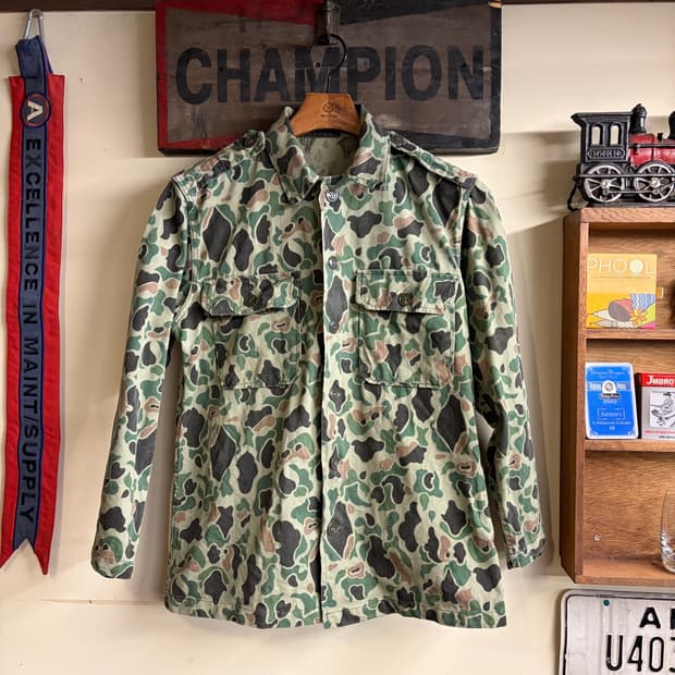 60s ROK DUCK HUNTER CAMO SHIRT 95-100
