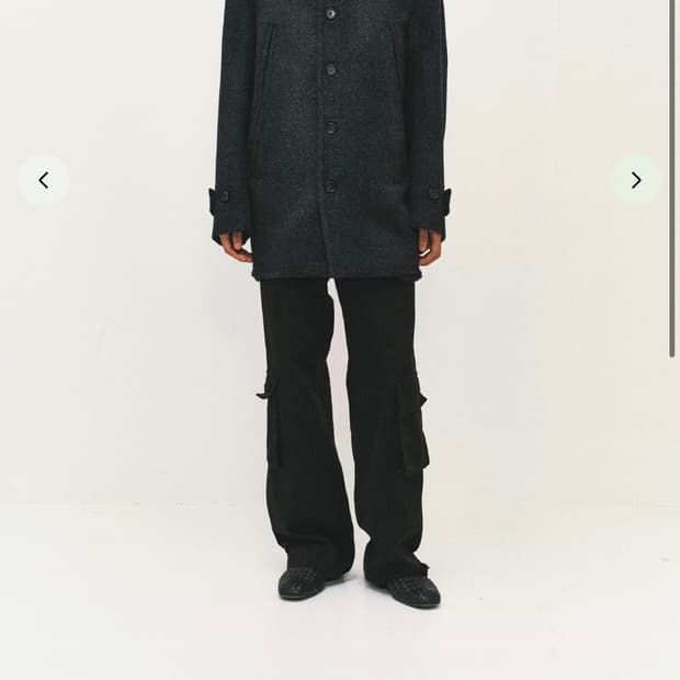 서피스에디션 impala half coat charcoal L