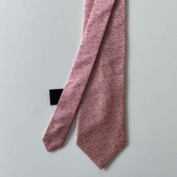 택달린 미사용품 랑방 정품 명품넥타이 (LANVIN)