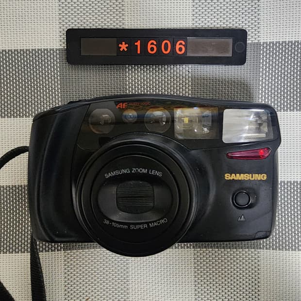 삼성캐녹스 퍼지줌 1050 필름카메라