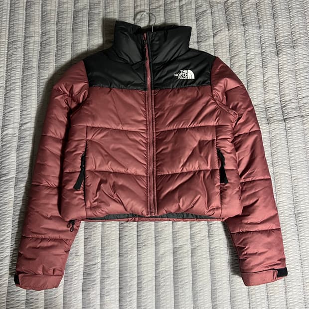 여성) 노스페이스 숏크롭 패딩 XS