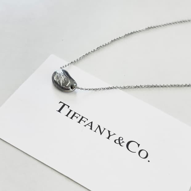 티파니 엘사 퍼레티 빈 펜던트 목걸이