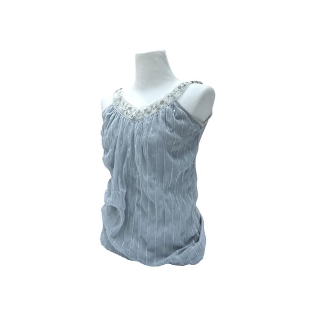 Beaded Sleeveless Top