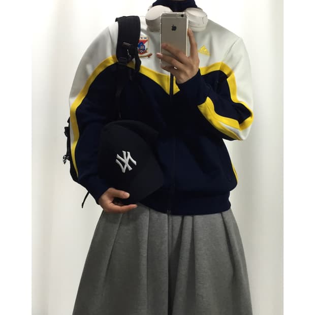 Adidas 아디다스 MFA 모리스 빅로고 트랙탑 져지